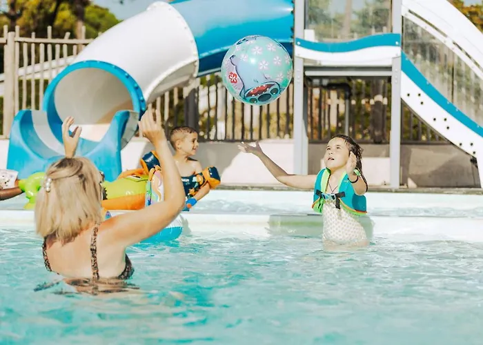 Mobil Confortable Avec Terrasse, 6 Couchages - Api-1-52-1462 אתר קמפינג